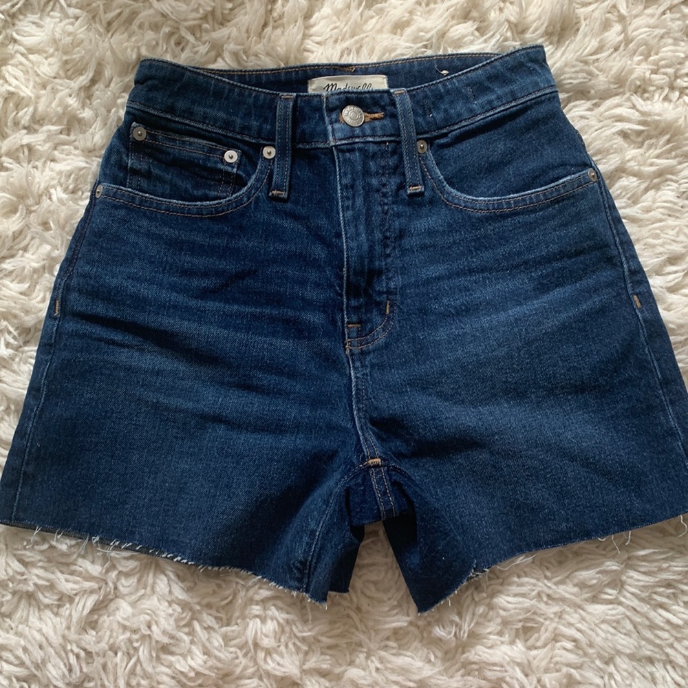 Madewell Curvy High-Rise Denim Shorts - *NEW* NWT
